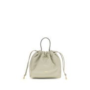 Chloé Gray Leather Shoulder Bag