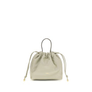 Chloé Gray Leather Shoulder Bag