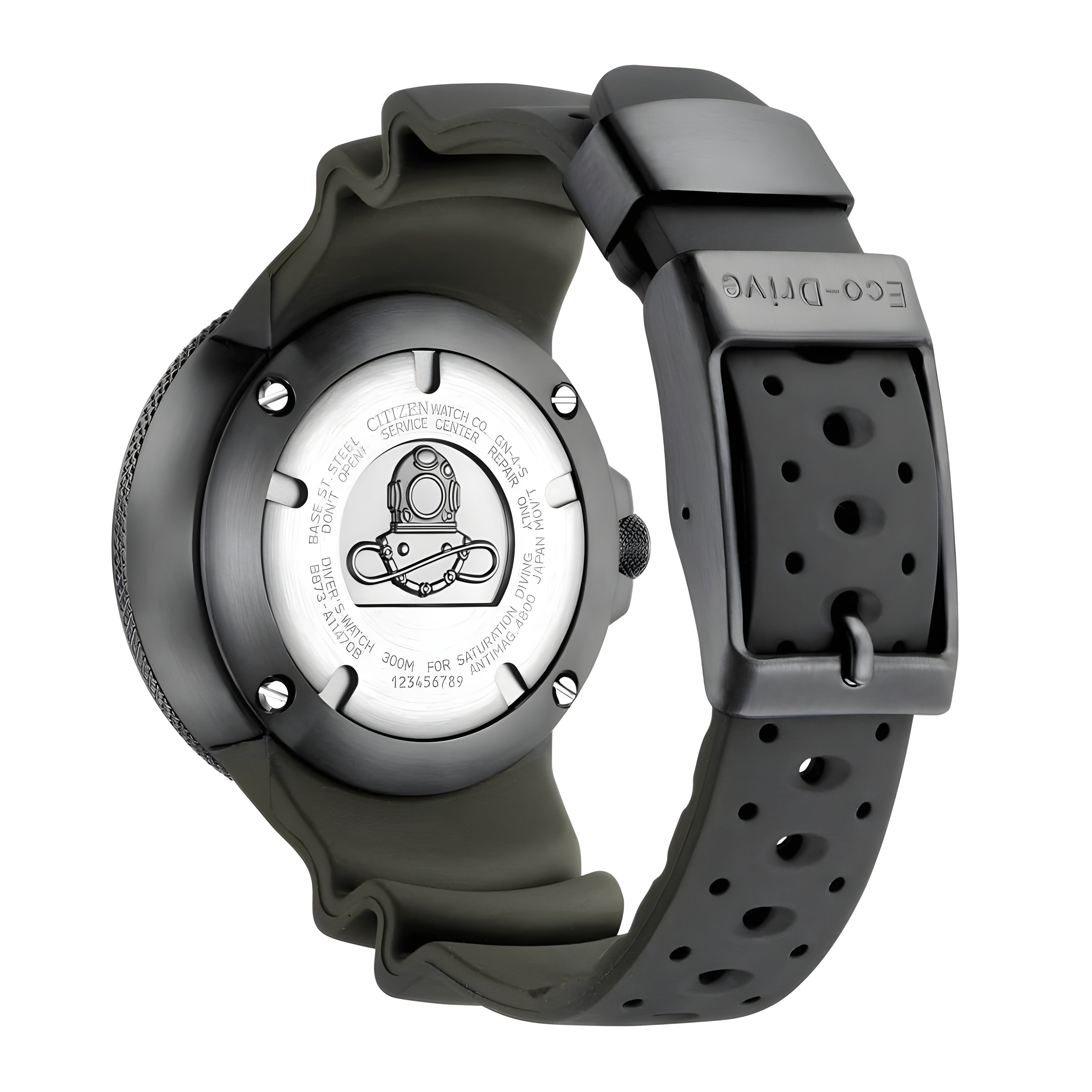 Ceas sport Citizen din cauciuc negru