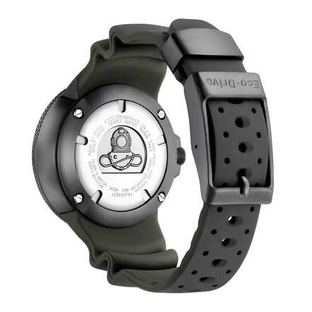 Ceas sport Citizen din cauciuc negru