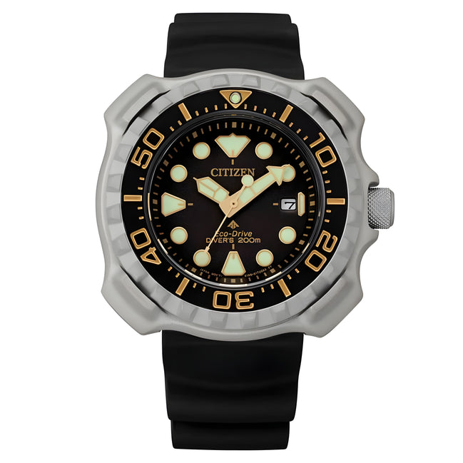 Ceas sport Citizen din cauciuc negru