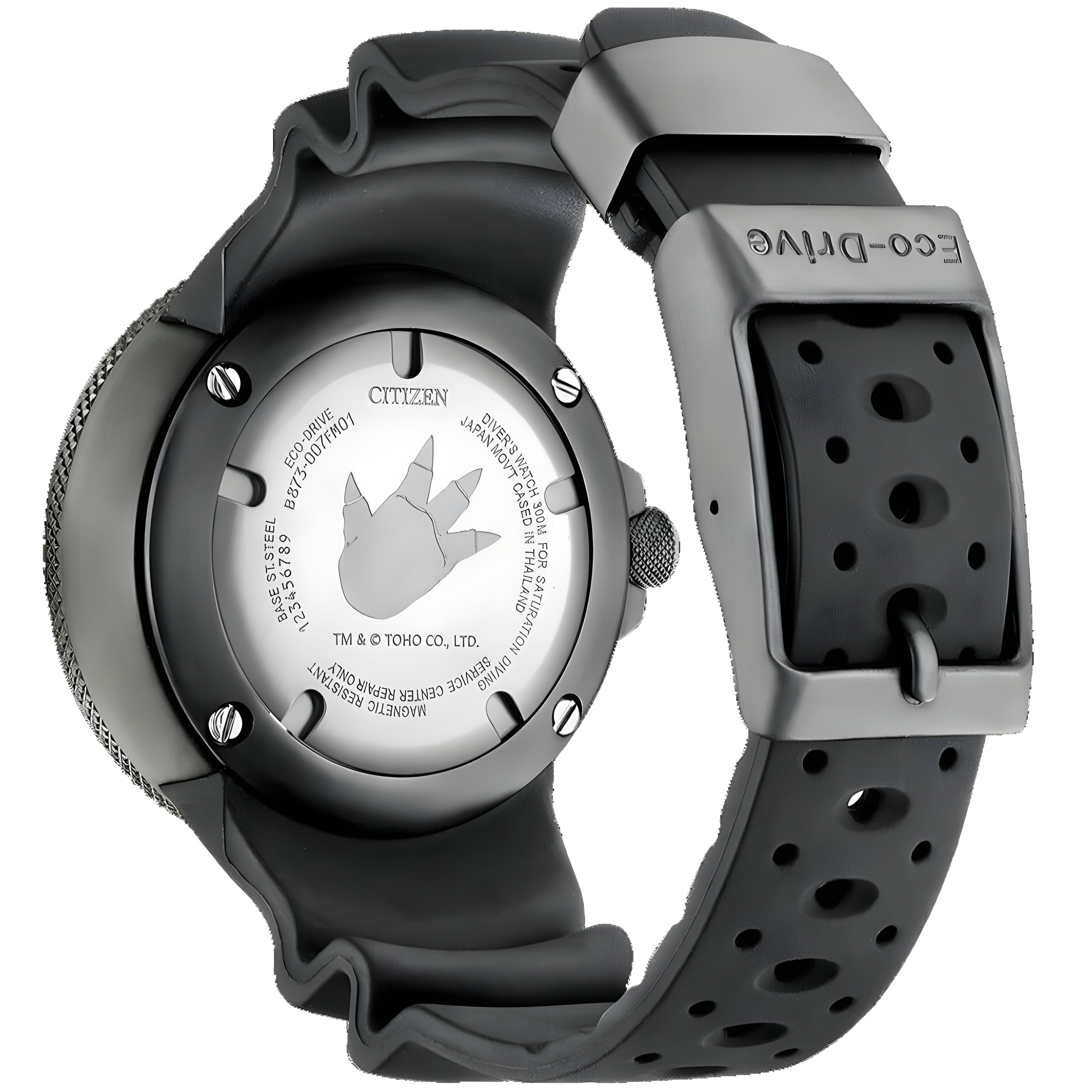 Citizen Black Rubber Sport Watch