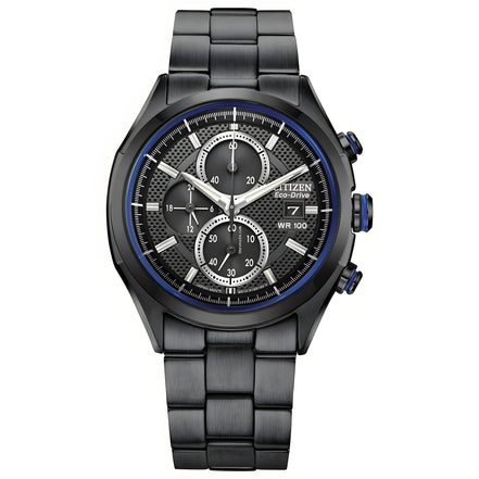 Citizen Black Stainless Steel Sport Watch