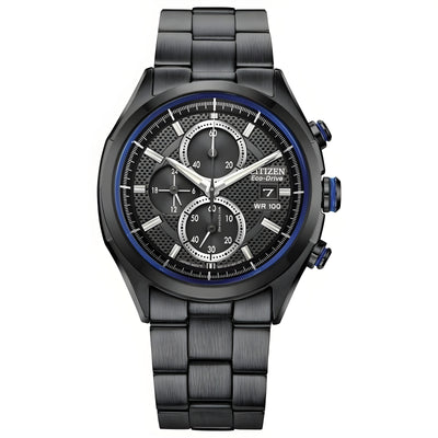 Citizen Black Stainless Steel Sport Watch