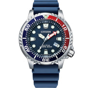 Ceas sport Citizen Blue Rubber
