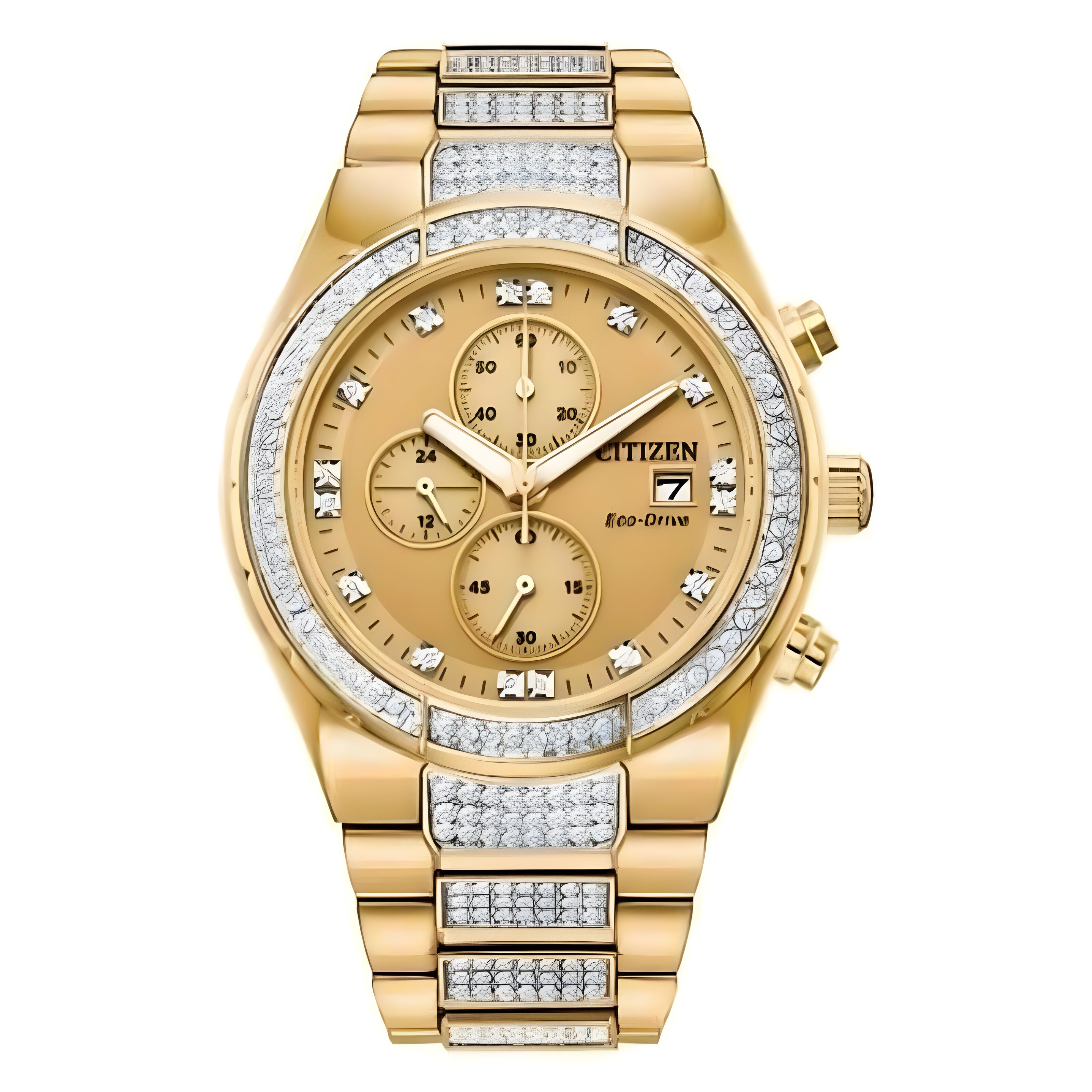 Citizen Gold Stainless Steel Bracelet Watch