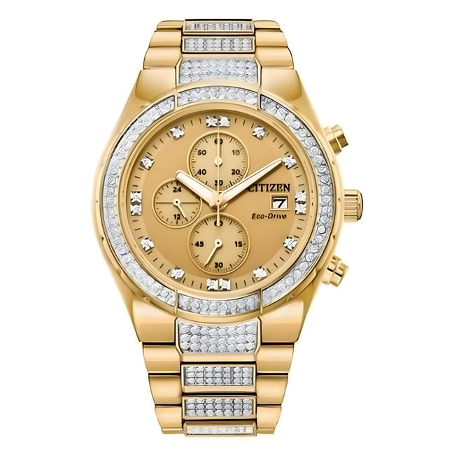 Citizen Gold Stainless Steel Bracelet Watch