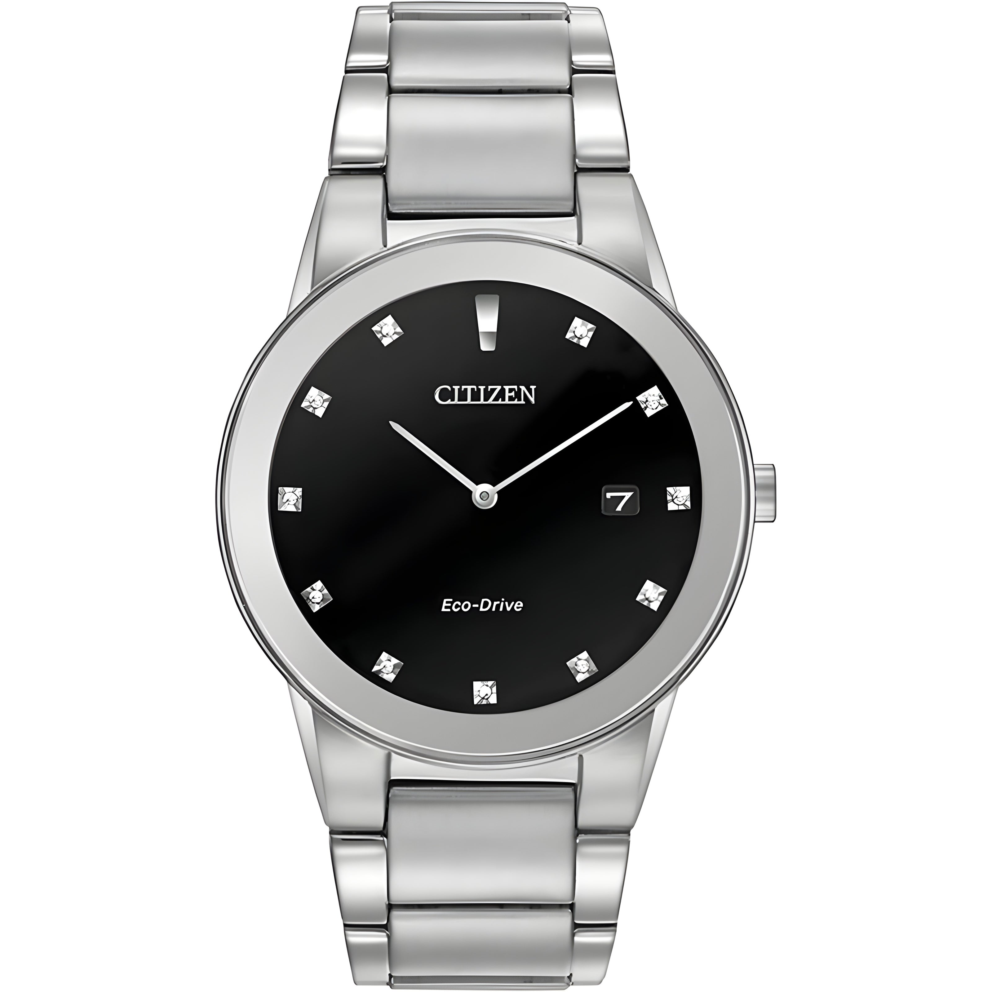 Citizen Grey Stainless Steel Dress Watch