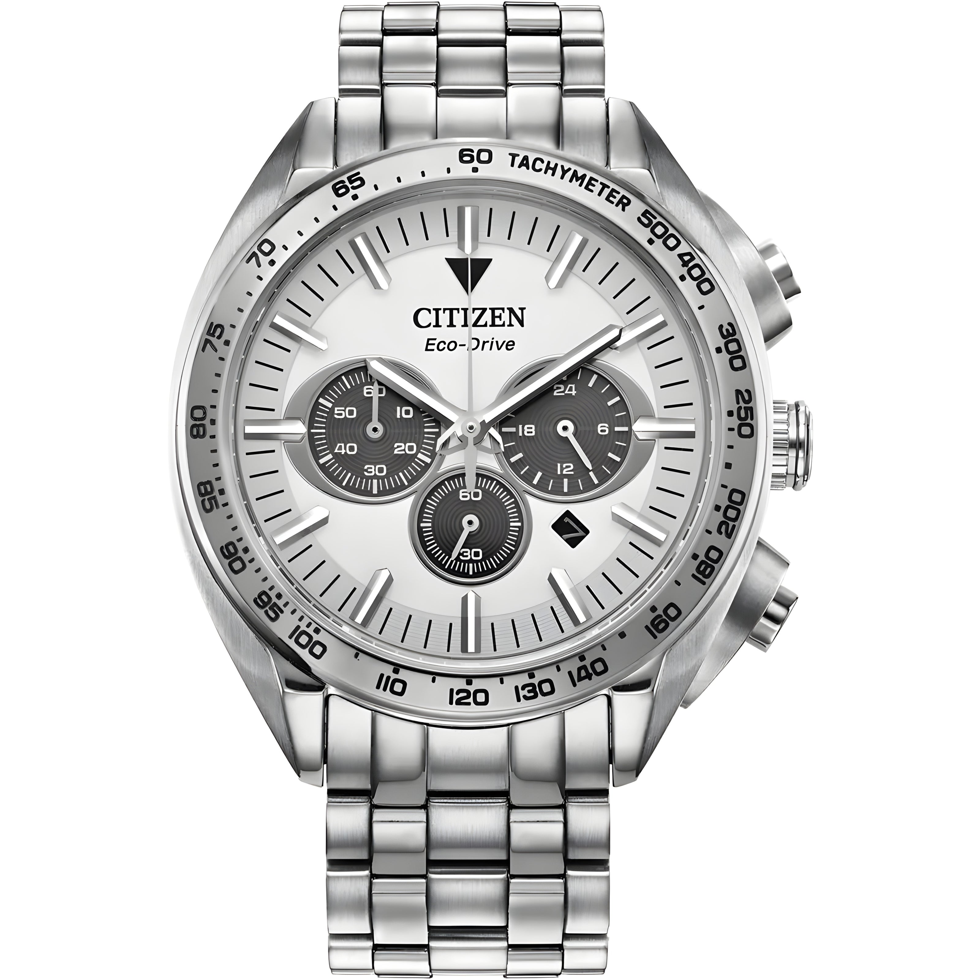 Ceas sport Citizen Grey din oțel inoxidabil
