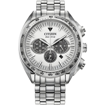 Ceas sport Citizen Grey din oțel inoxidabil