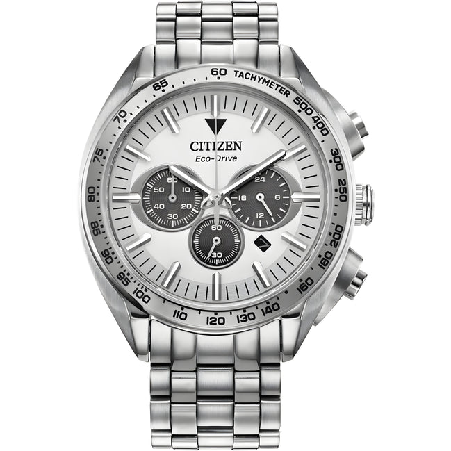 Ceas sport Citizen Grey din oțel inoxidabil