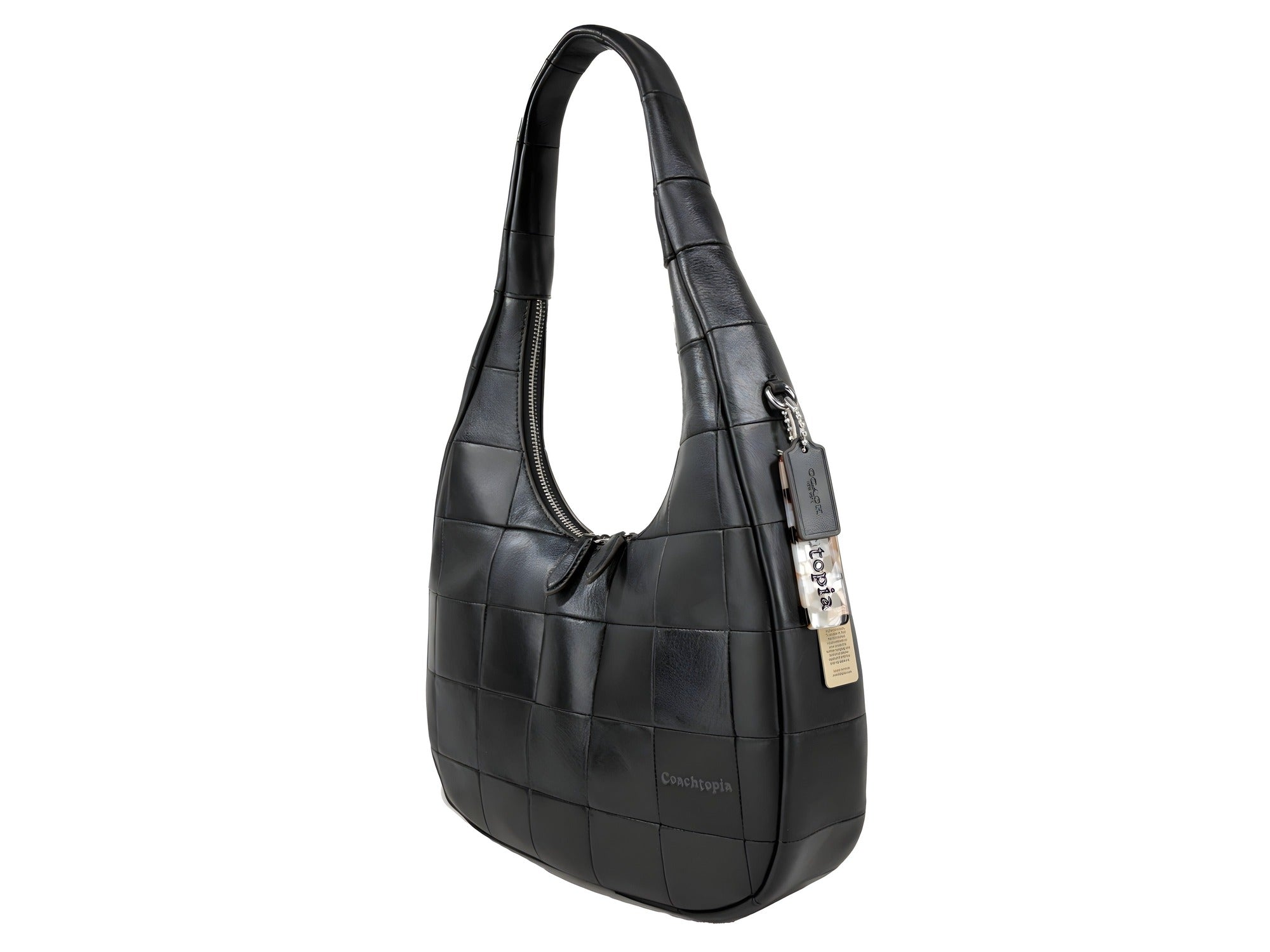 Coach Coachtopia Alter Ego Crescent Shoulder Bag Black