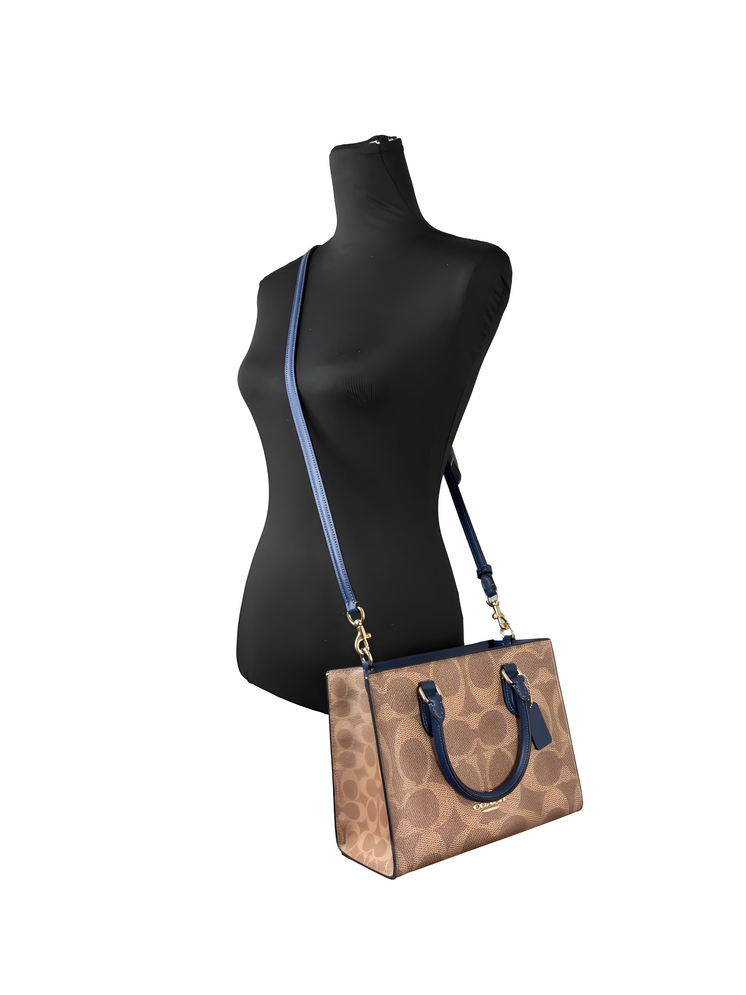 COACH Maggie Small Signature Crossbody Tote Bag