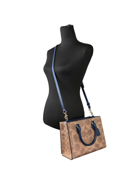 COACH Maggie Small Signature Crossbody Tote Bag