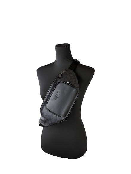 COACH Geantă de curea tip borsetă Racer Signature Fanny