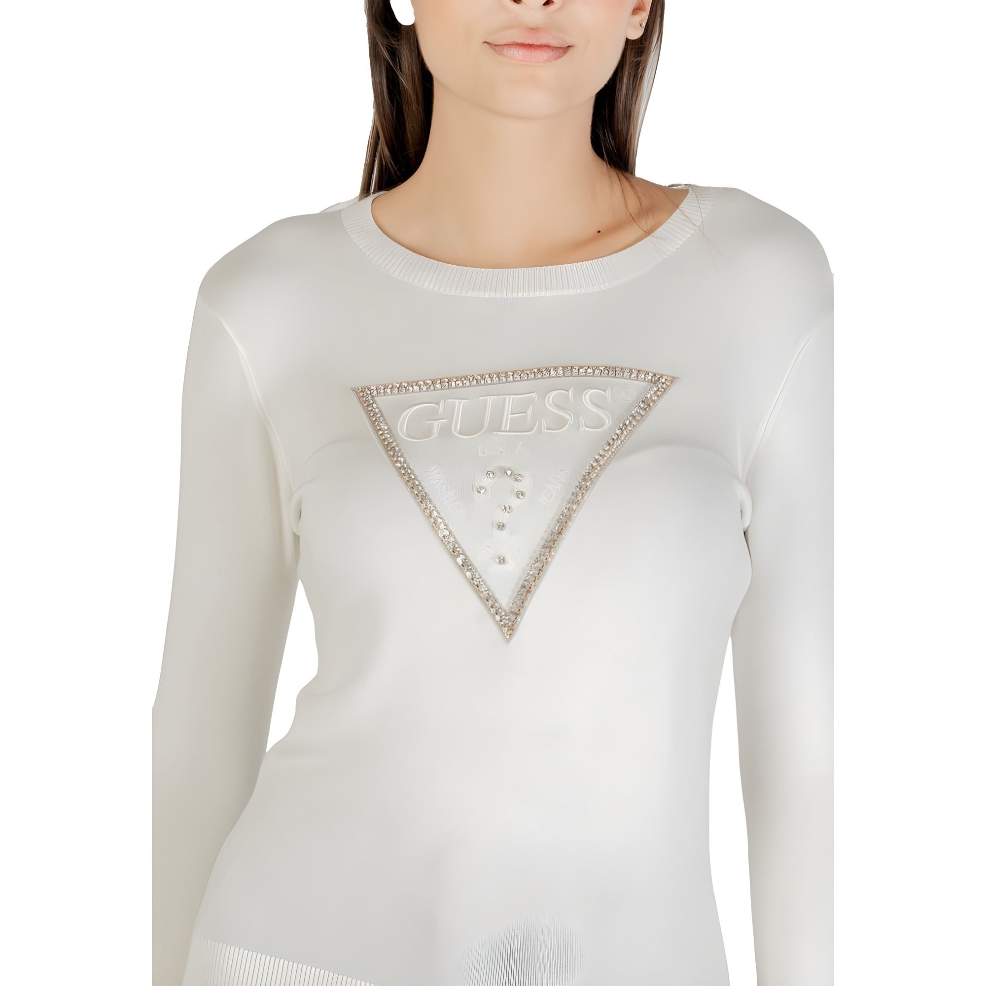 Guess Cream Viscose Sweater