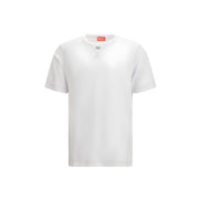 Tricou negru de bumbac Diesel