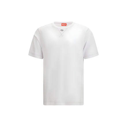 Tricou negru de bumbac Diesel
