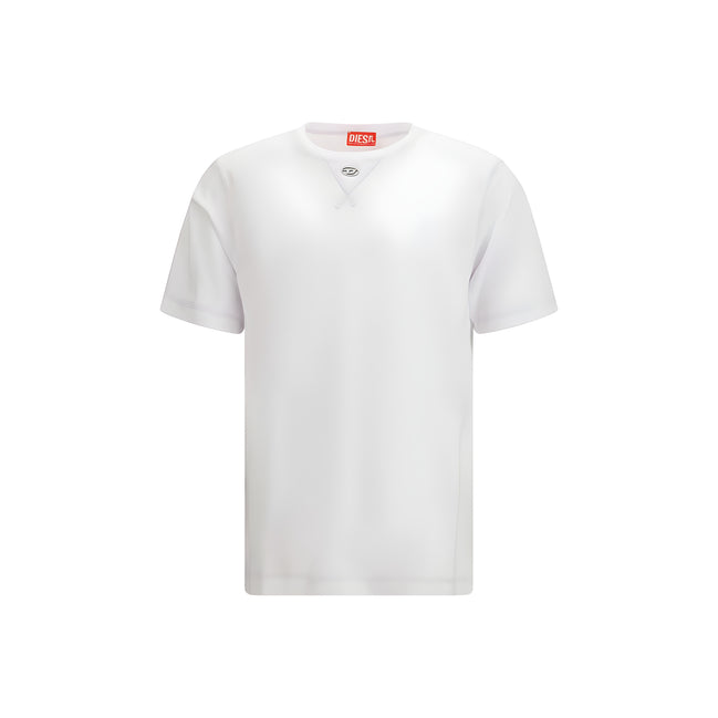 Tricou negru de bumbac Diesel
