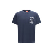 Tricou din bumbac Diesel Blue