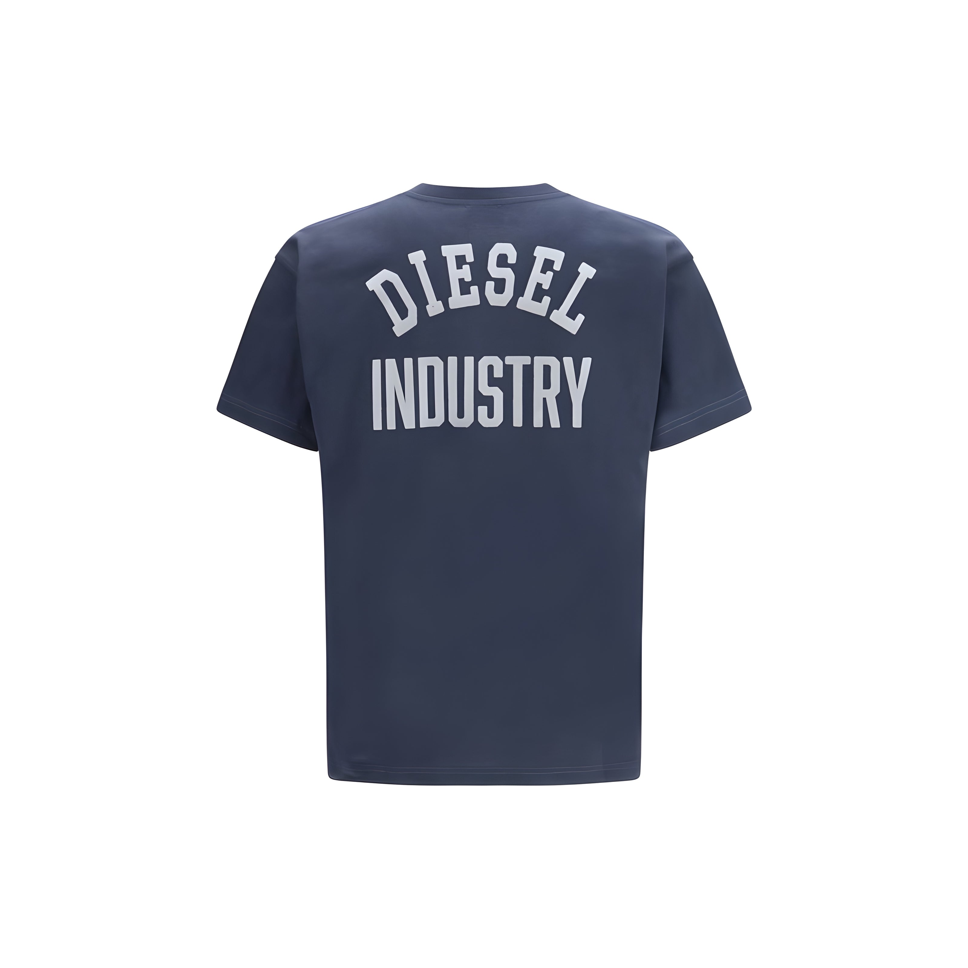 Tricou din bumbac Diesel Blue