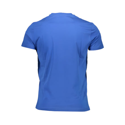 Tricou Diesel albastru din bumbac