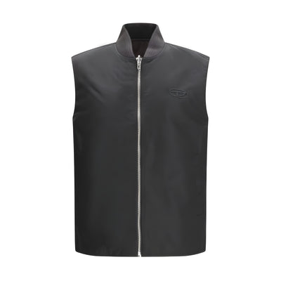 Diesel Brown Sleeveless Jacket
