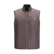 Diesel Brown Sleeveless Jacket