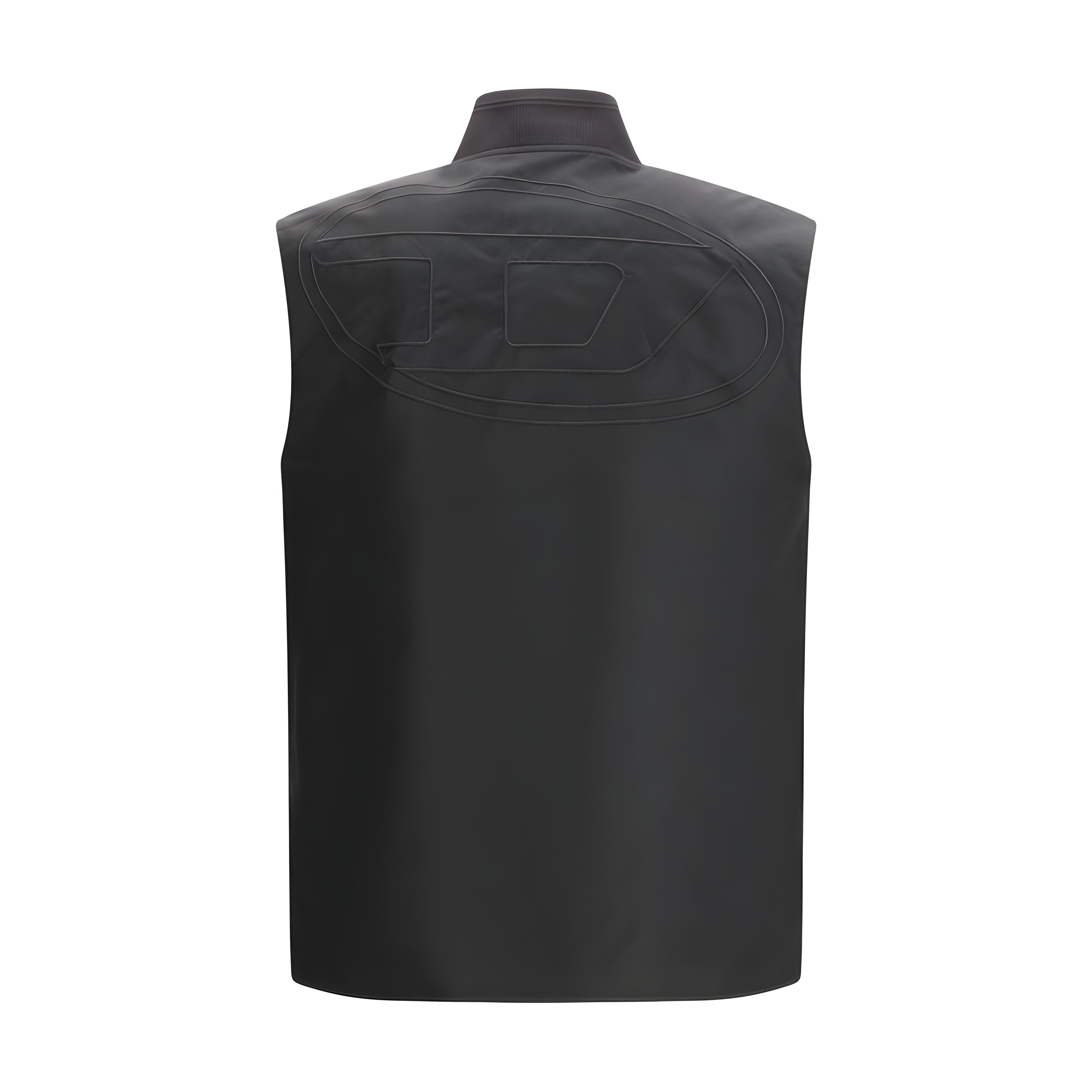 Diesel Brown Sleeveless Jacket