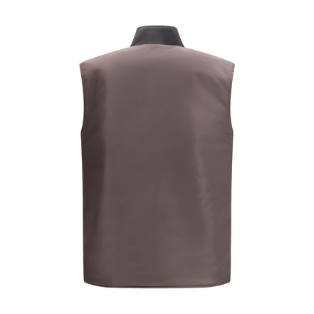 Diesel Brown Sleeveless Jacket