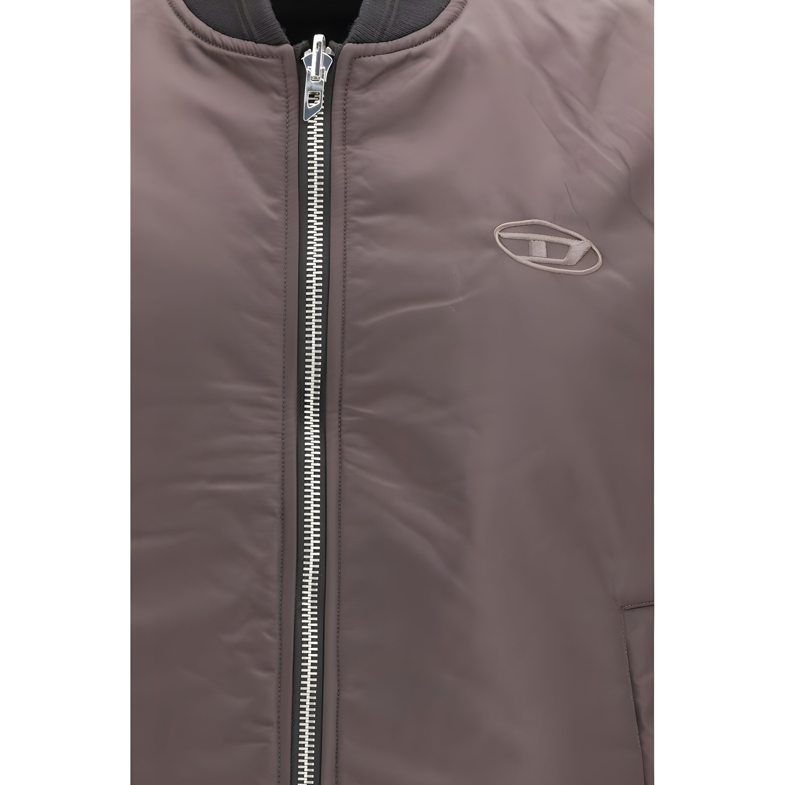 Diesel Brown Sleeveless Jacket