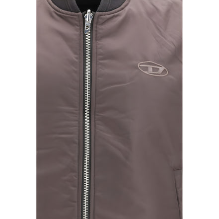 Diesel Brown Sleeveless Jacket