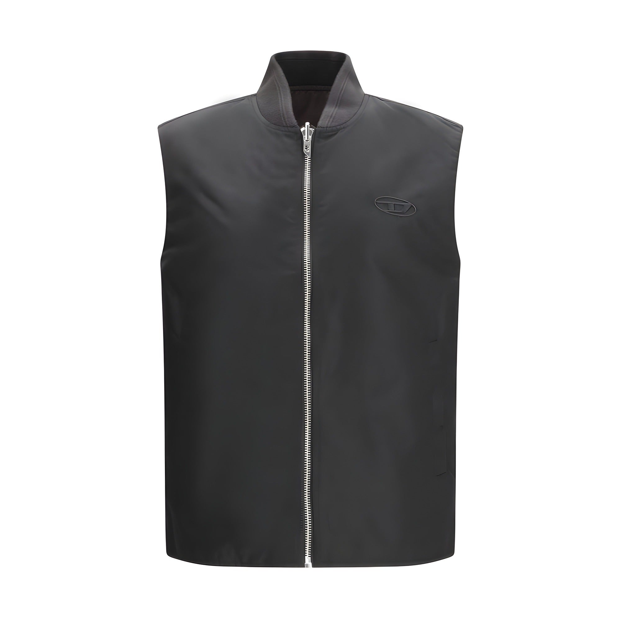 Diesel Brown Sleeveless Jacket