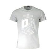 Diesel Grey Cotton T-Shirt