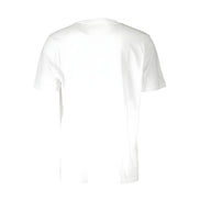 Tricou alb de bumbac Diesel