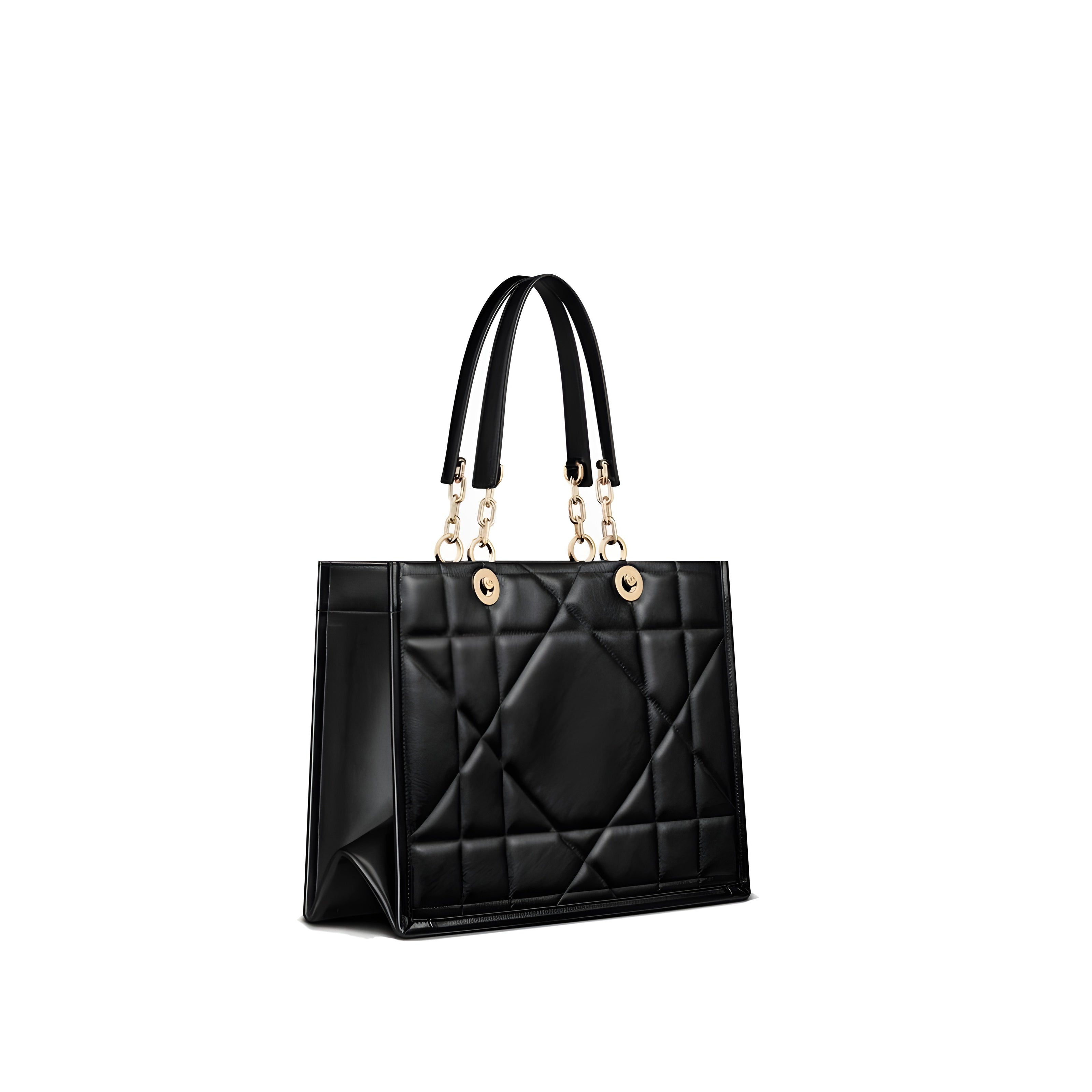 Geantă tip Tote Dior din piele neagră