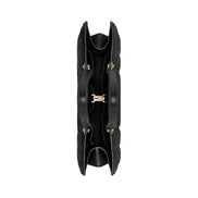 Dior Black Leather Tote Bag