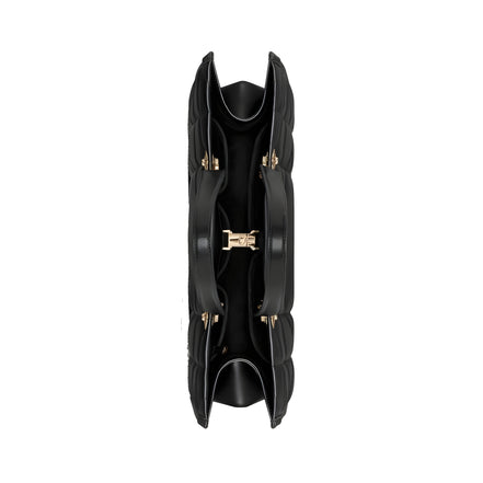 Dior Black Leather Tote Bag