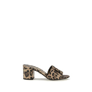 Mules Dolce & Gabbana bej din piele