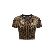 Tricou Dolce & Gabbana bej din bumbac
