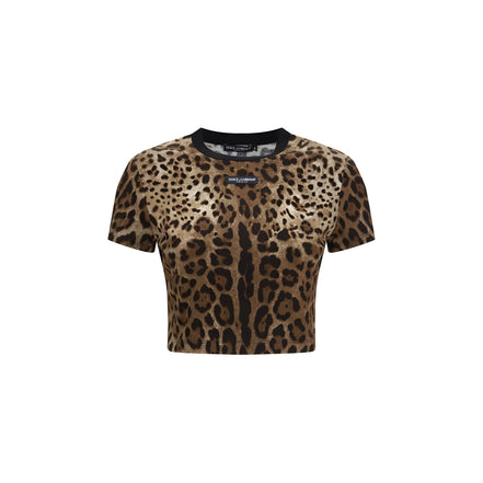 Tricou Dolce & Gabbana bej din bumbac