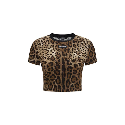 Tricou Dolce & Gabbana bej din bumbac