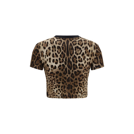 Tricou Dolce & Gabbana bej din bumbac