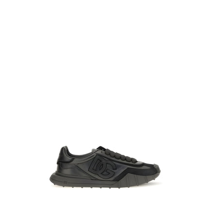 Sneakers atletici Dolce & Gabbana negri din piele
