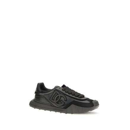 Sneakers atletici Dolce & Gabbana negri din piele