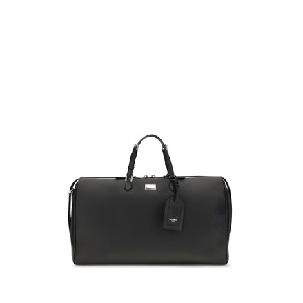 Geantă de voiaj Dolce & Gabbana neagră din piele