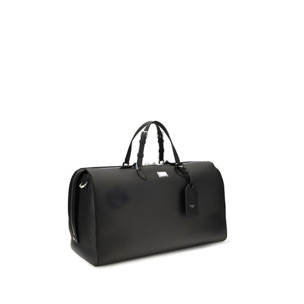 Geantă de voiaj Dolce & Gabbana neagră din piele