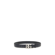 Dolce & Gabbana Curea Neagră din Piele