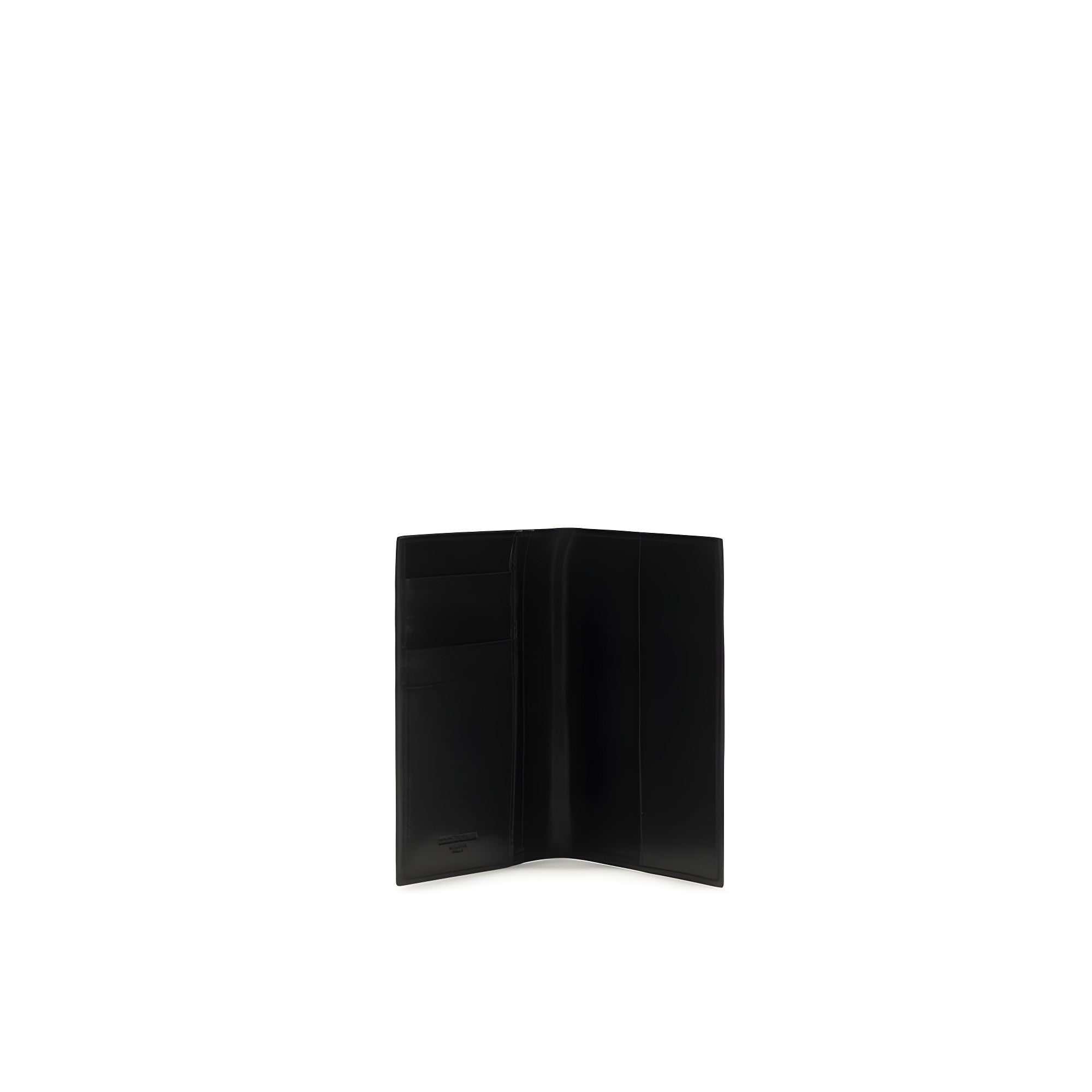 Dolce & Gabbana Black Calf Leather Bos Taurus Wallet