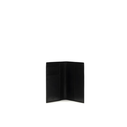Dolce & Gabbana Black Calf Leather Bos Taurus Wallet